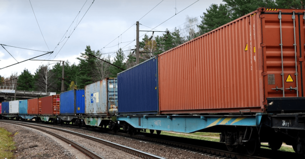 У першому півріччі обсяг контейнерних перевезень залізницею зріс на 36%
